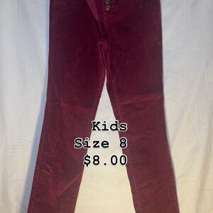 Cat & Jack Kids Corduroy Pants - Deep Red